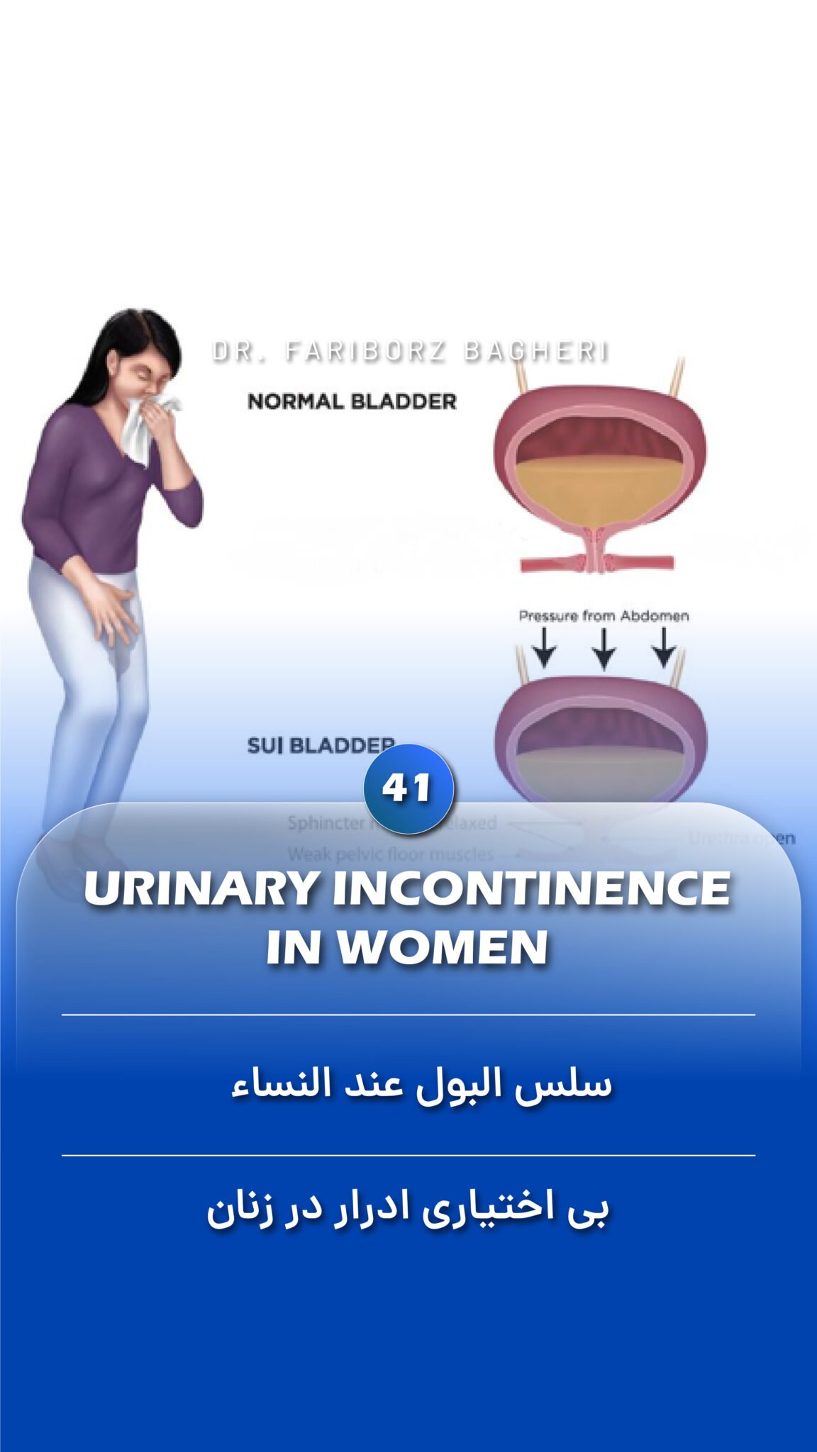 Video 41: Urinary incontinence in women - Professor Fariborz Bagheri