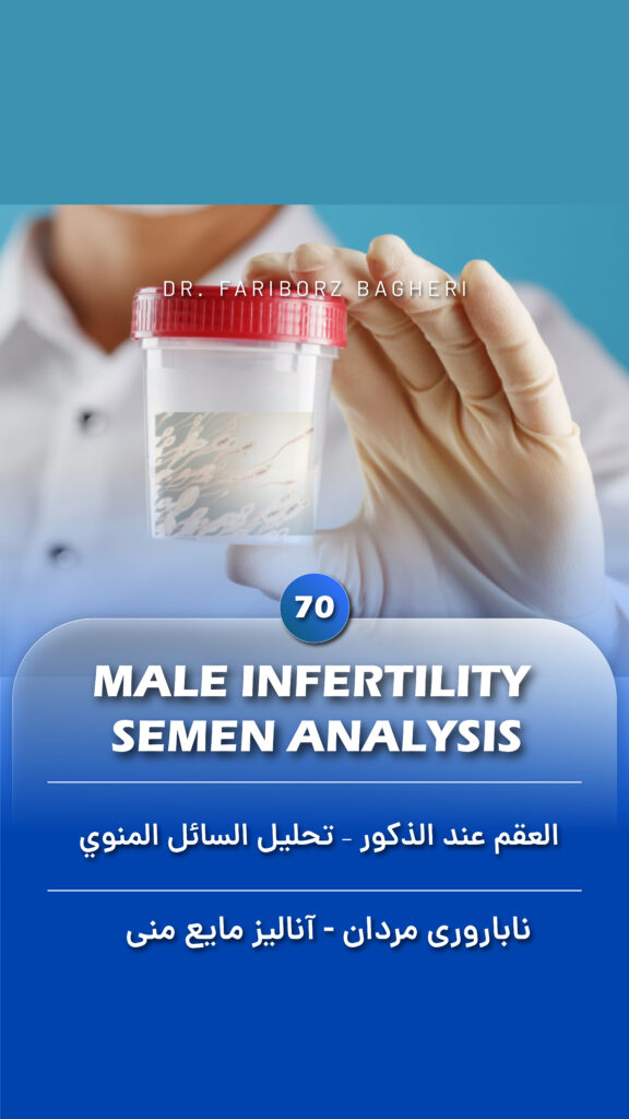 Male Infertility Semen Analysis - Fariborz Bagheri