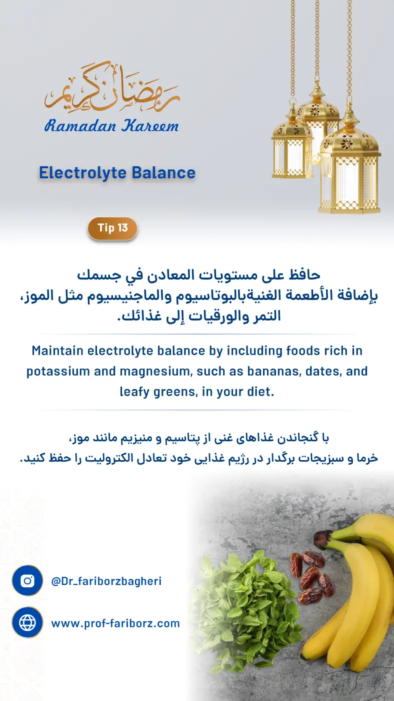 Electrolyte Balance - Fariborz Bagheri